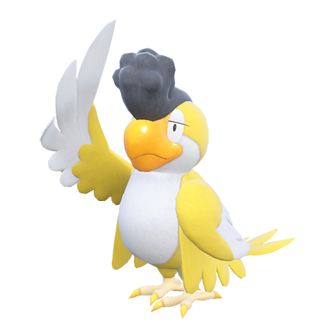Squawkabilly Yellow Plumage