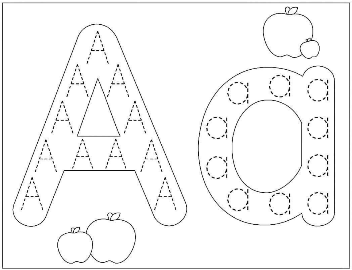 Alphabets Trace & Color Activity Thumbnail