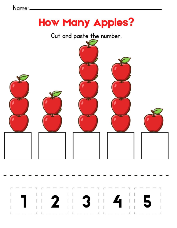 Count numbers Activity Thumbnail