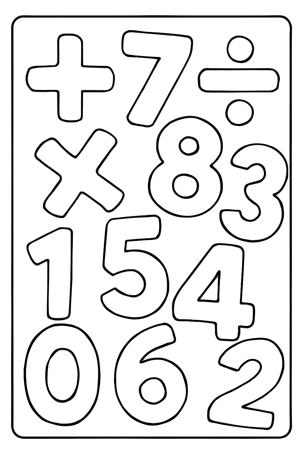 Numbers simple math Activity Thumbnail