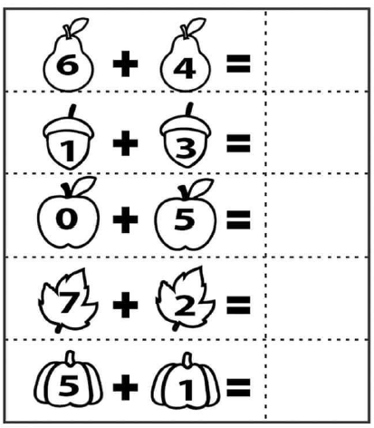 simple count Math Worksheet Thumbnail