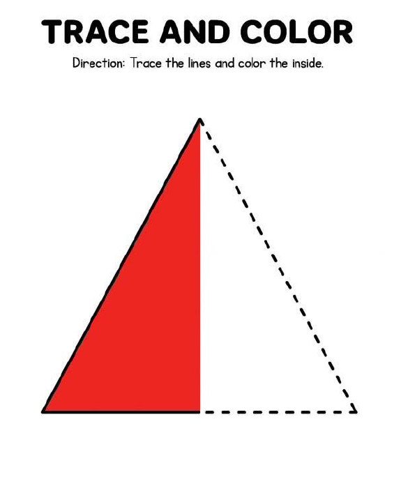 Symmetry Shapes Coloring Worksheet Thumbnail