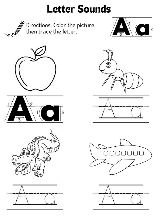 Trace letter & words Activity Thumbnail