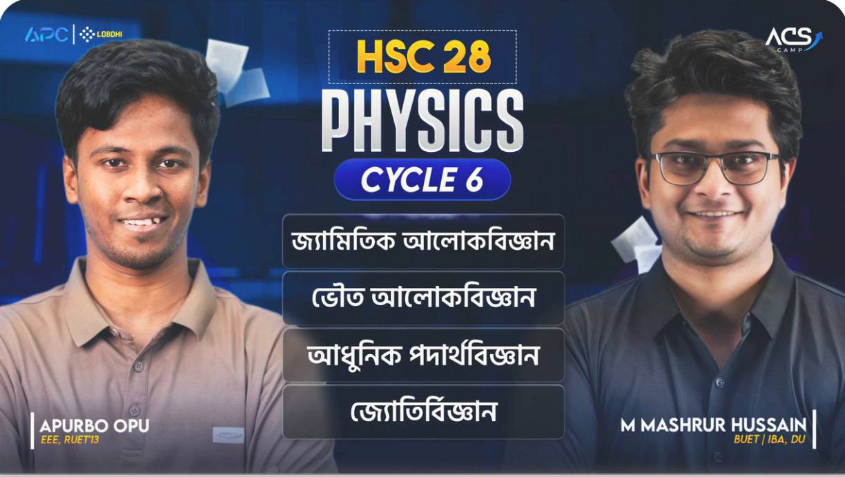 🔭 ACS Physics Cycle 6