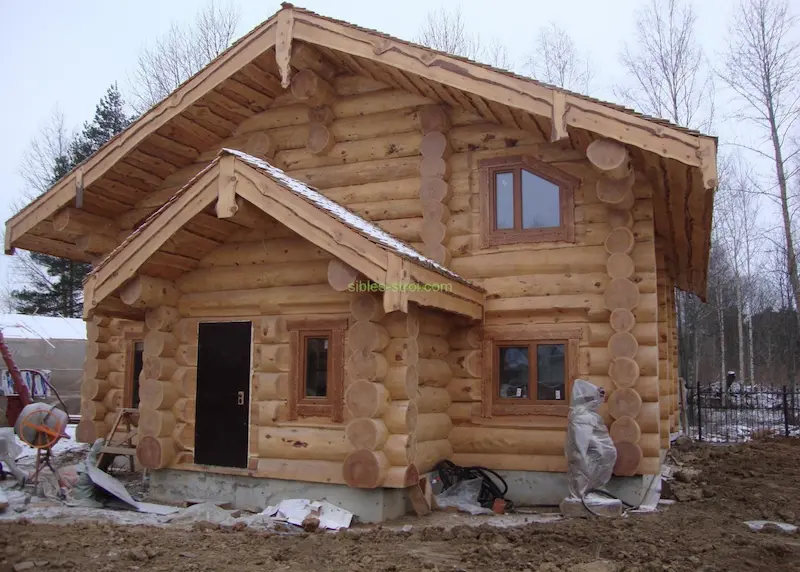 Современный деревянный дом