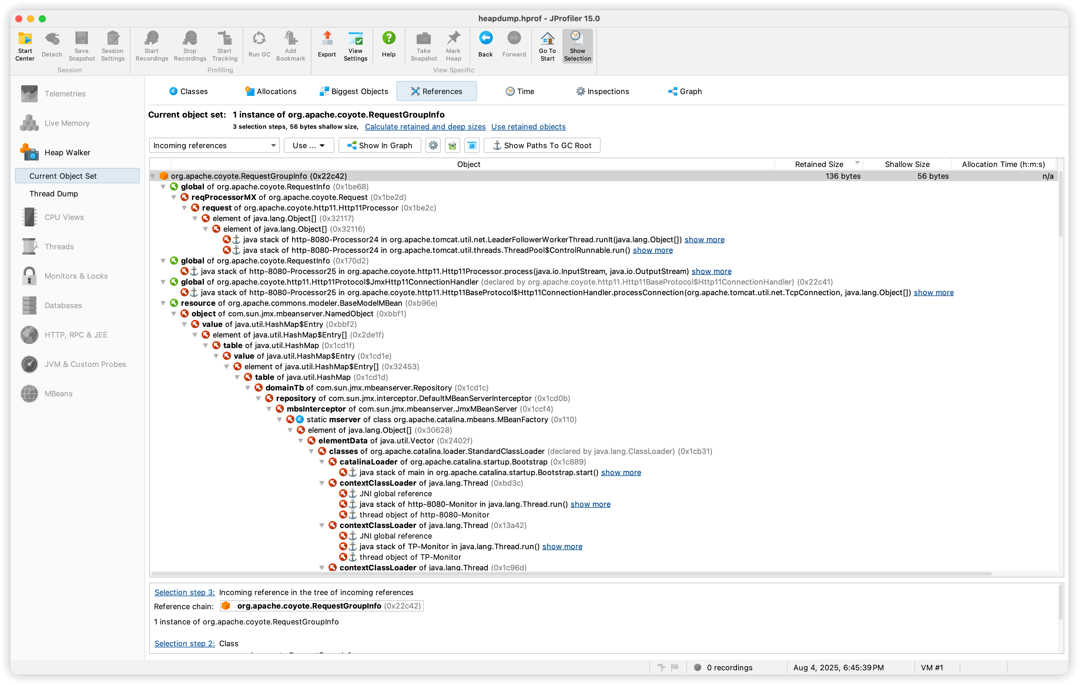 jprofiler-show-gc-result