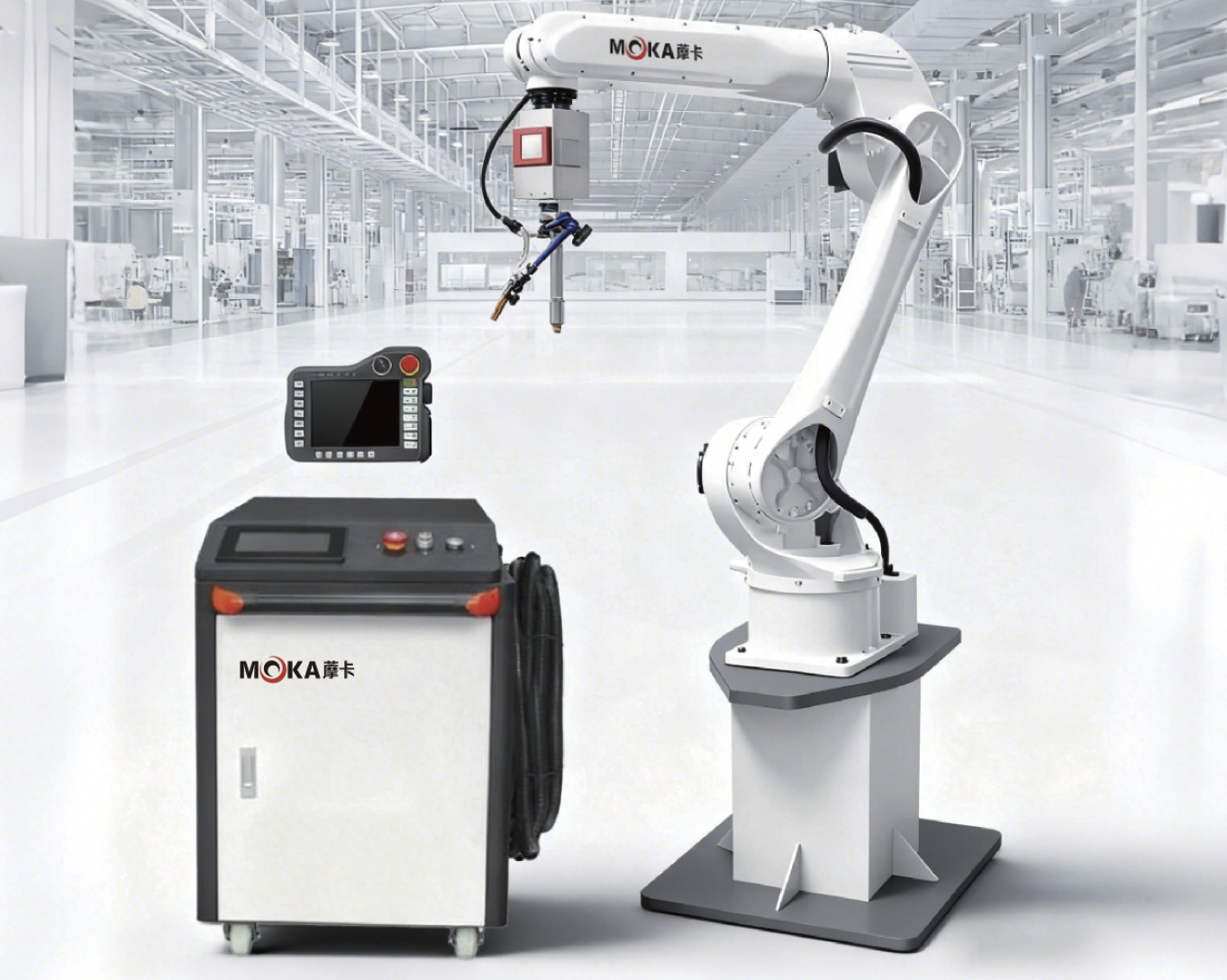 Роботизированный лазерный сварочный комплекс MOKA