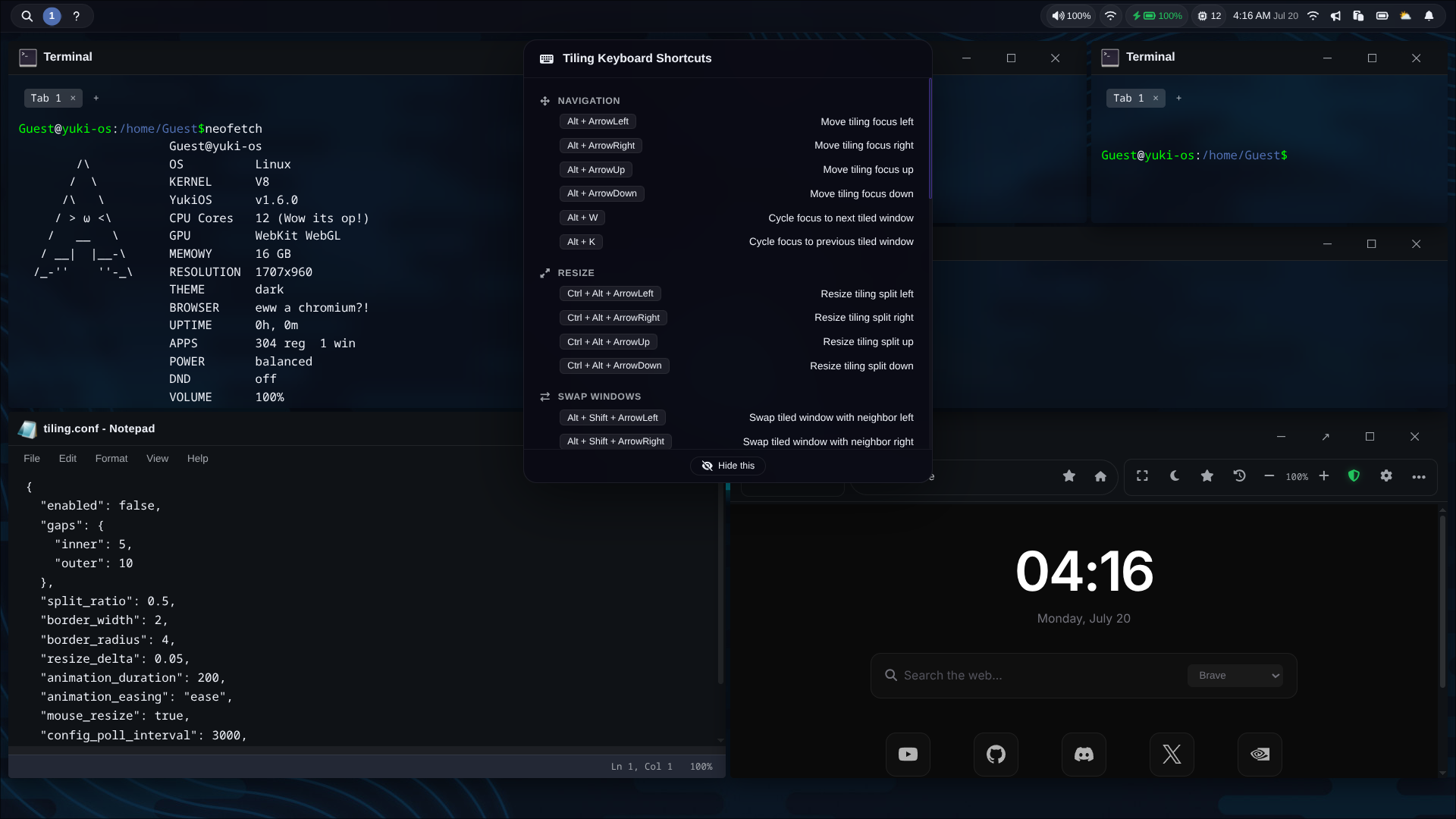 Tiling Window Manager