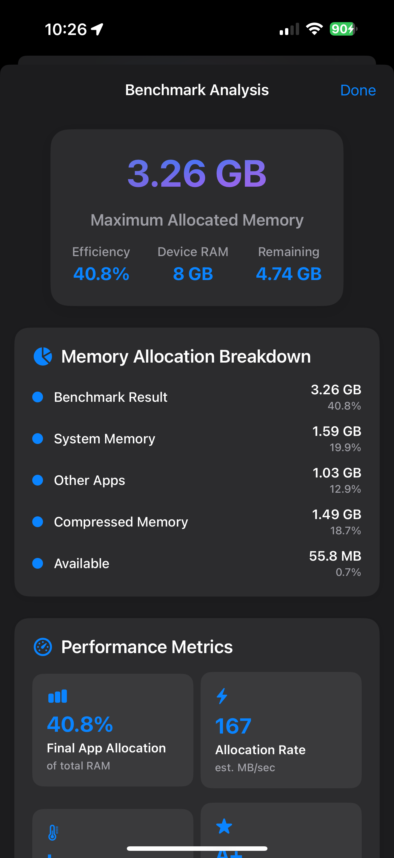 RamBench screenshot 2
