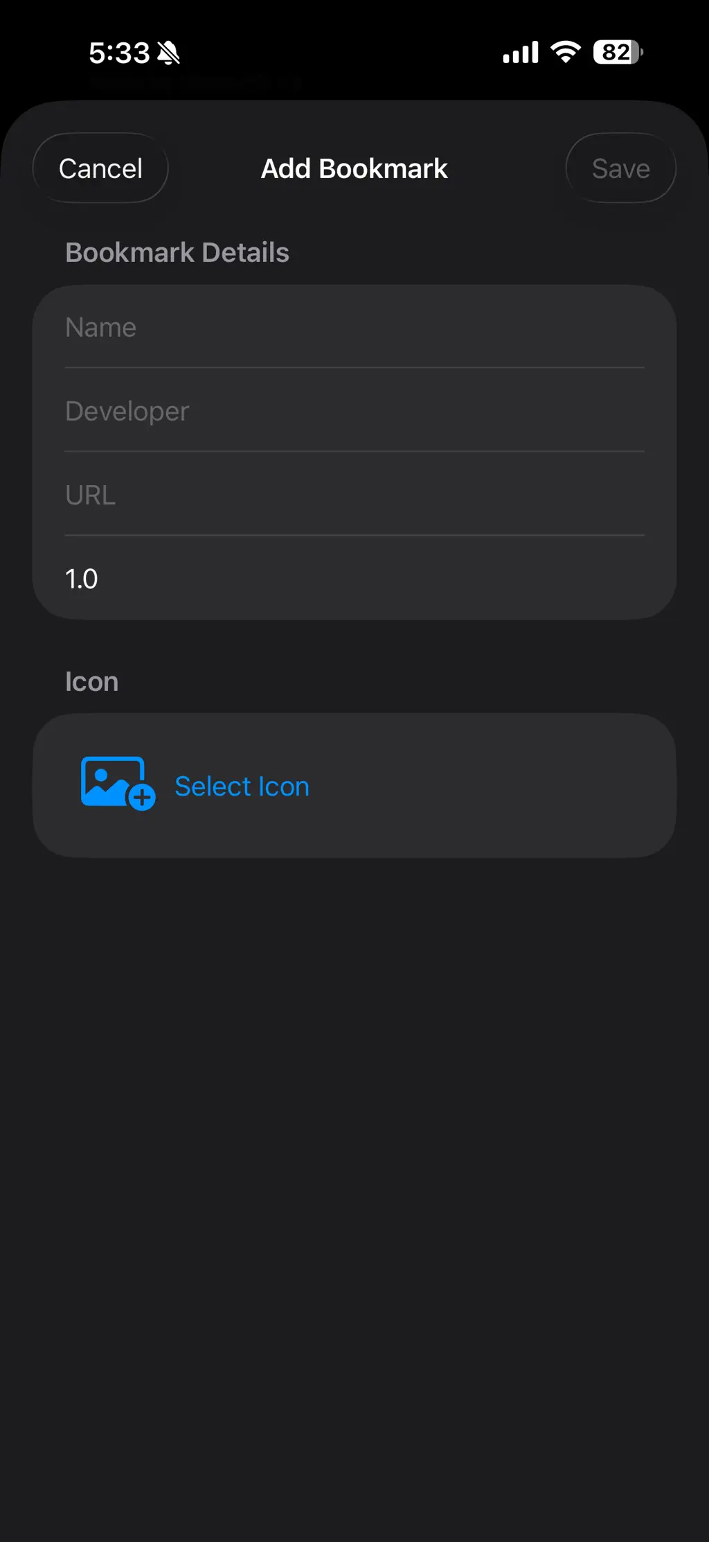 SimpleFrontend screenshot 2