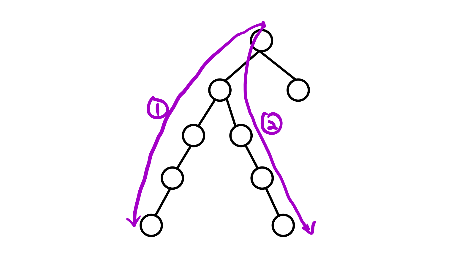 树的直径示意图2