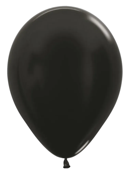 Sempertex Metallic Black 580 latex ballon