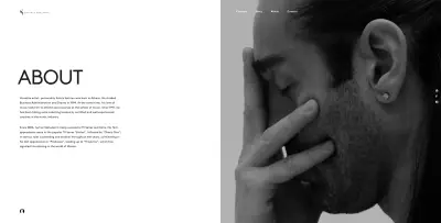 Sotiris Sotiriou Official website design