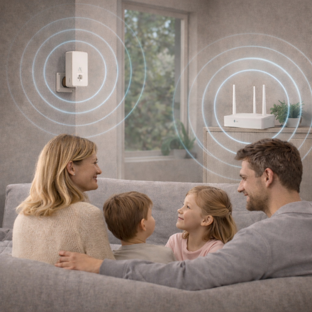 Wi-Fi en netwerk in huis