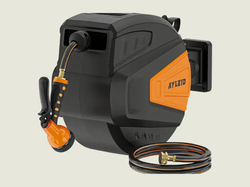 Ayleid Retractable Garden Hose Reel