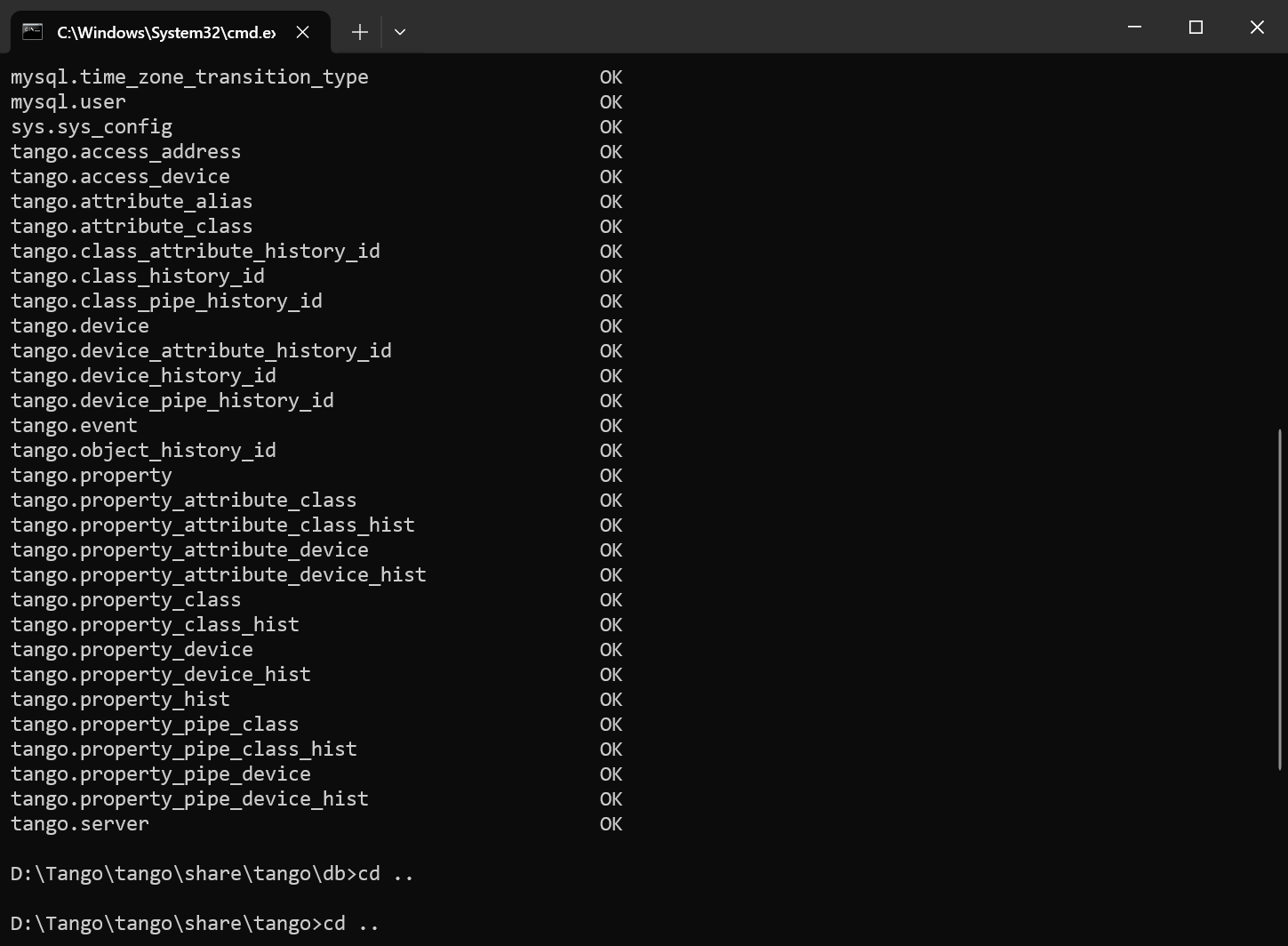 database