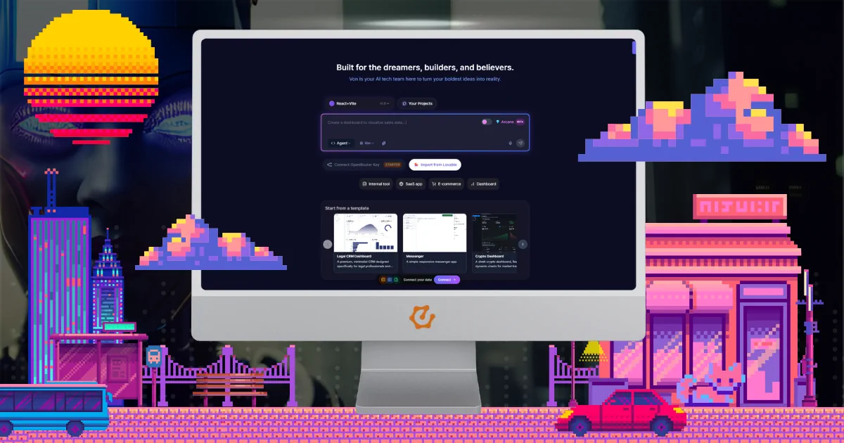 AI-powered full-stack development with Von.dev platform