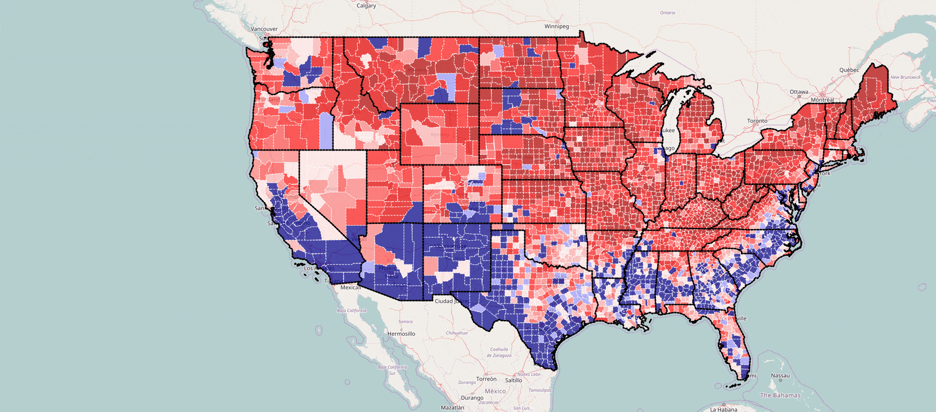 VizMapper Geographic Insights - MainMapDemographics
