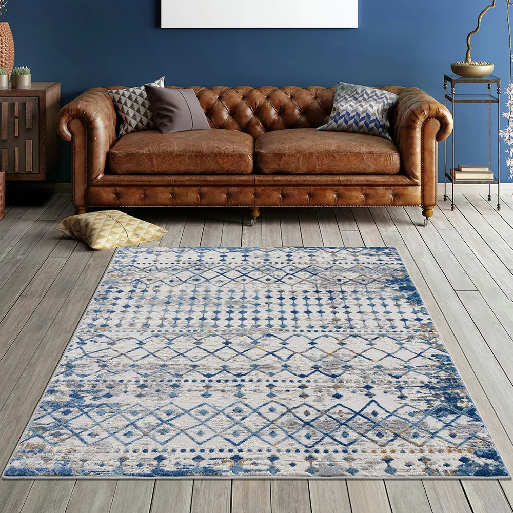 Moroccan Global Woven Rug - Artisanal Design - Image 6