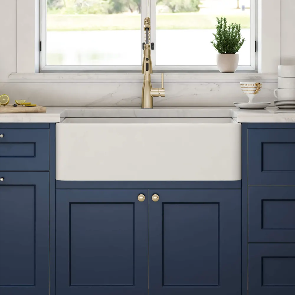 36-Inch Fireclay Farmhouse Kitchen Sink - Image 8