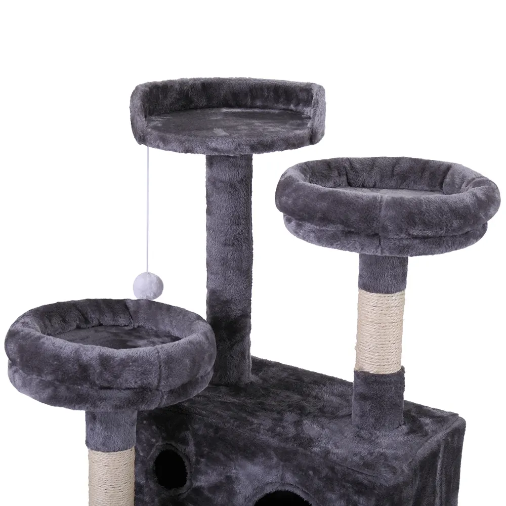 Cat Tree with Scratching Ball & Cushion - Image 14