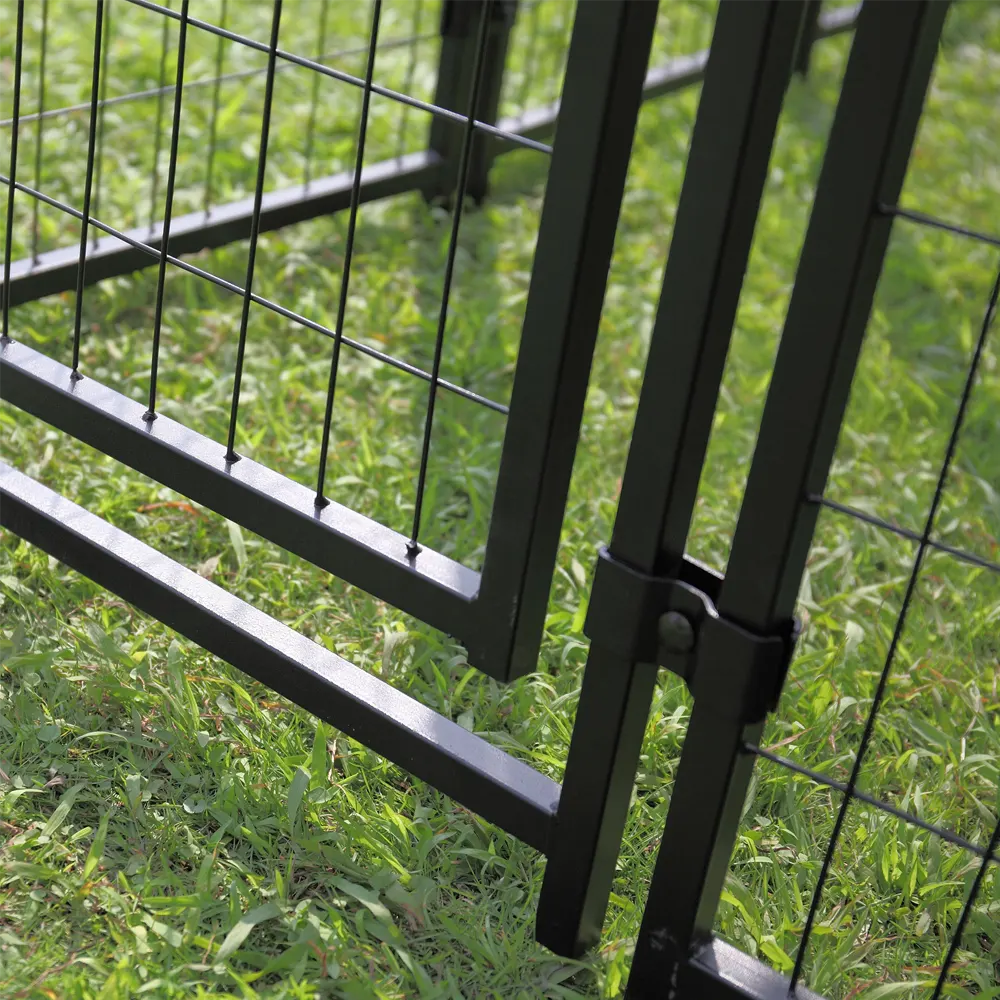 Heavy-Duty Dog Kennel with Roof Cover - Image 11