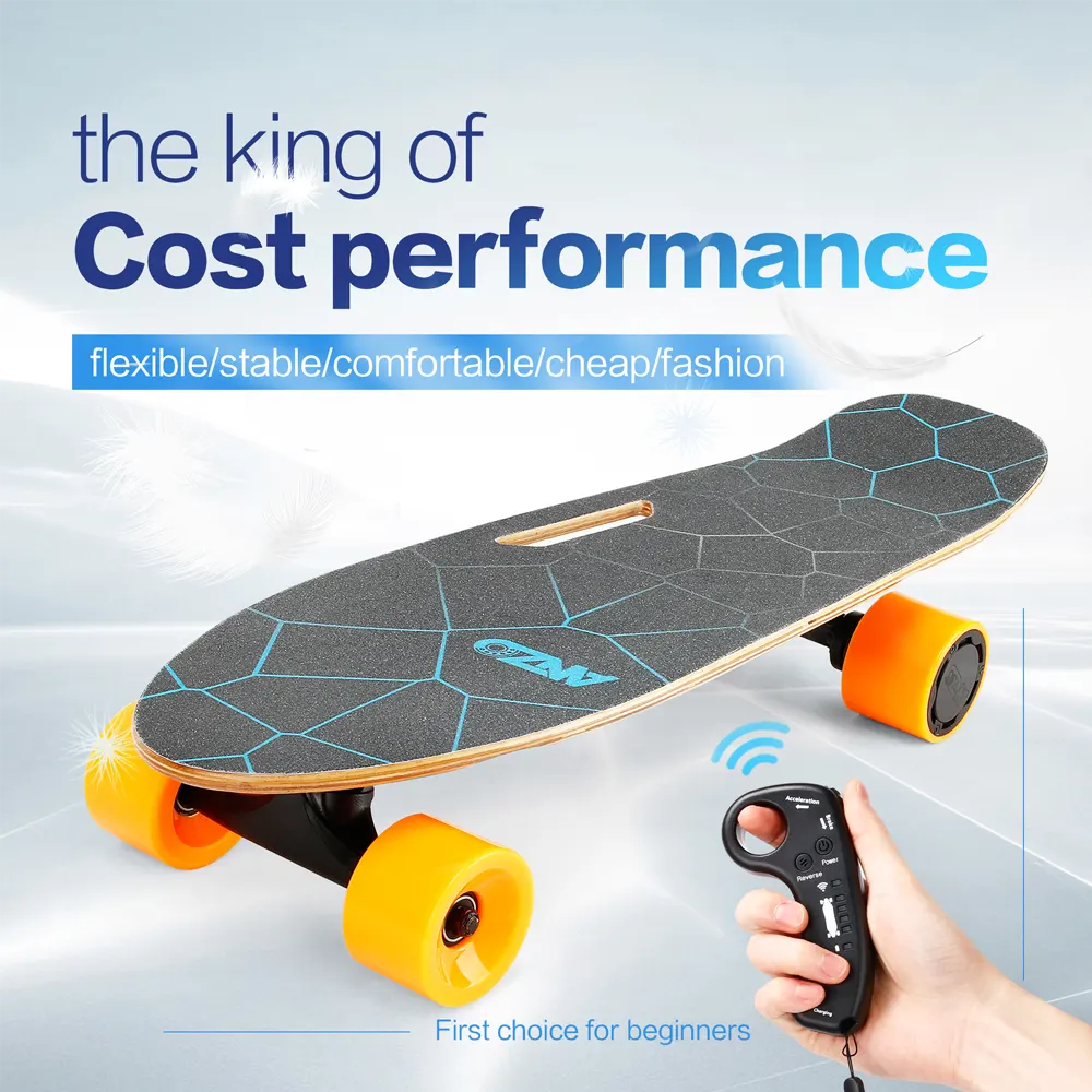 Small Electric Skateboard with Remote Control - Image 11