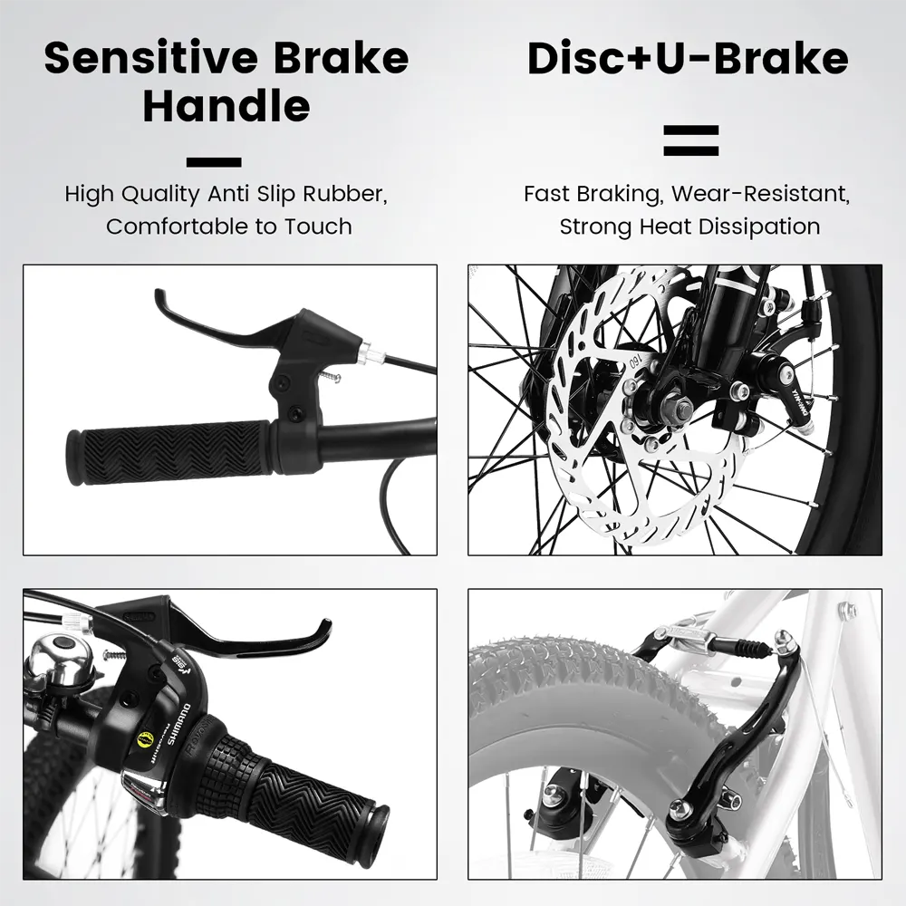 20-Inch 7-Speed Kids Mountain Bike - Image 3