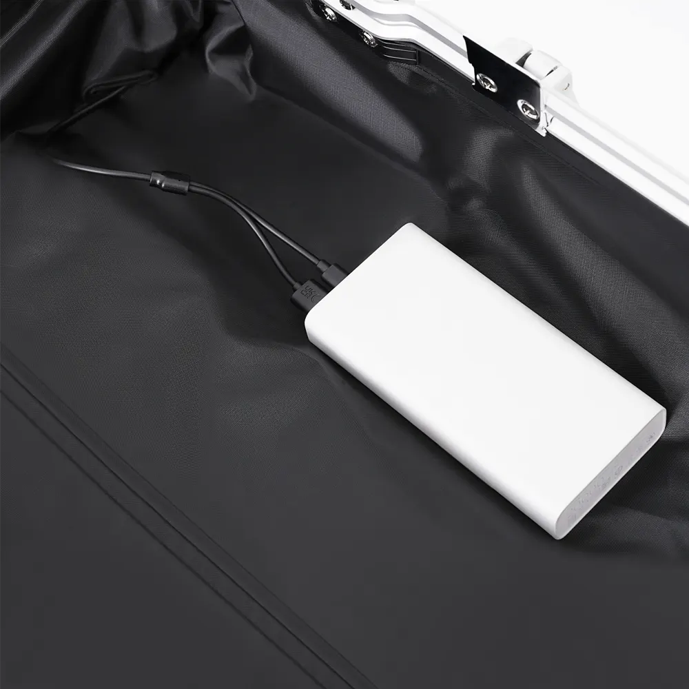 スーツケース Sサイズ 機内持ち込み アルミ ストッパー付き USBポート カップホルダー キャリーケース キャリーバッグ アルミフレーム 2日~3日 大容量 超軽量 軽い おしゃれ かわいいダブルキャスター小型 suitcase - 画像 (13)