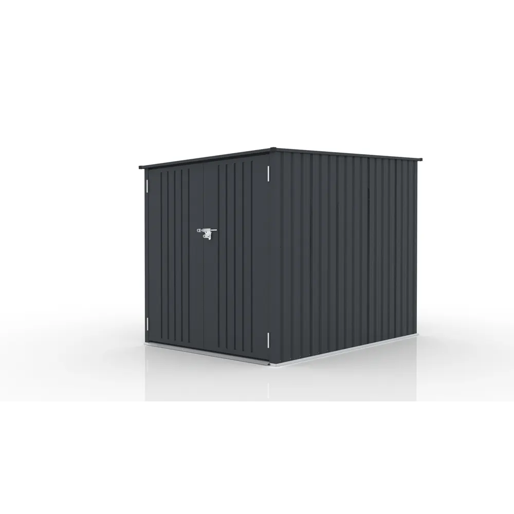 【スタンド搭載】自転車倉庫 2台用 物置 屋外 スチール 施錠可能 戸外収納庫 大型 収納庫 屋外物置 防さび 防水 ドア スチール物置 屋外収納 ガーデニング 庭 新作 - 画像 (14)