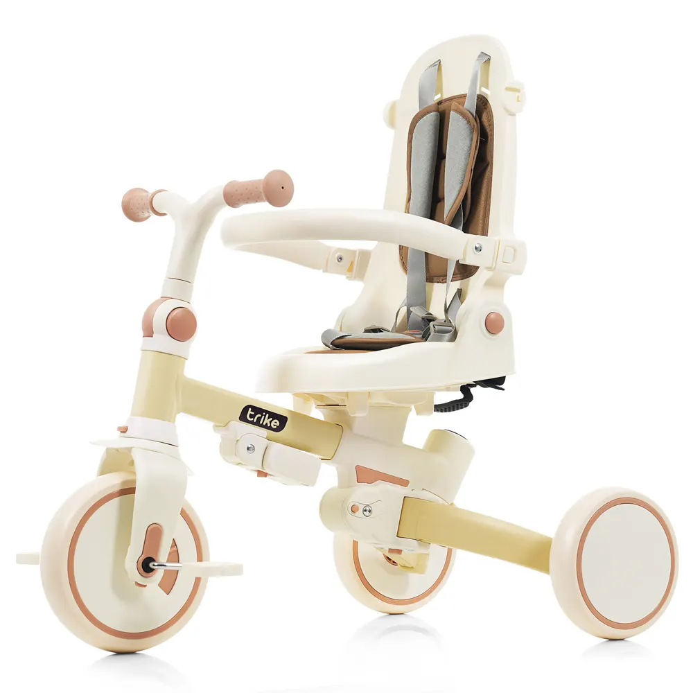 三輪車 子供用三輪車 折りたたみ 手押し かじとり 7in1 7WAY 1歳 2歳 3歳 ランニングバイク 座面回転 自転車 おもちゃ 乗用玩具 幼児用 キッズバイク おしゃれ クリスマス 誕生日 プレゼント おもちゃ お祝い ギフト 女の子 男の子 - 画像 (16)