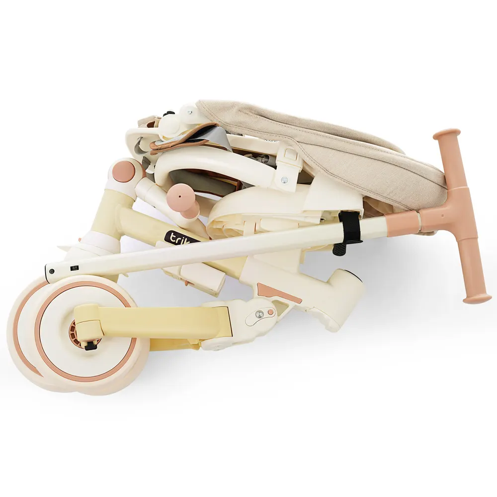 三輪車 子供用三輪車 折りたたみ 手押し かじとり 7in1 7WAY 1歳 2歳 3歳 ランニングバイク 座面回転 自転車 おもちゃ 乗用玩具 幼児用 キッズバイク おしゃれ クリスマス 誕生日 プレゼント おもちゃ お祝い ギフト 女の子 男の子 - 画像 (21)