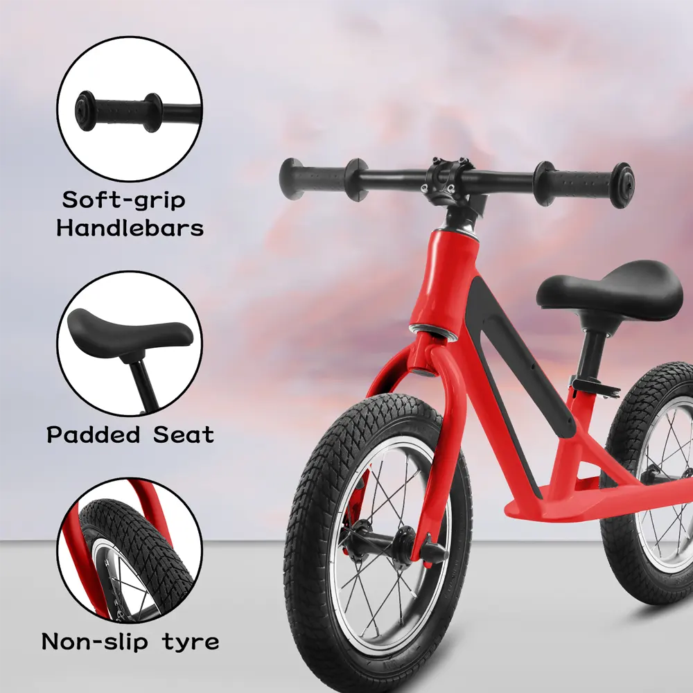 Ecarpat Toddler Balance Bike with Adjustable Seat - Image 6
