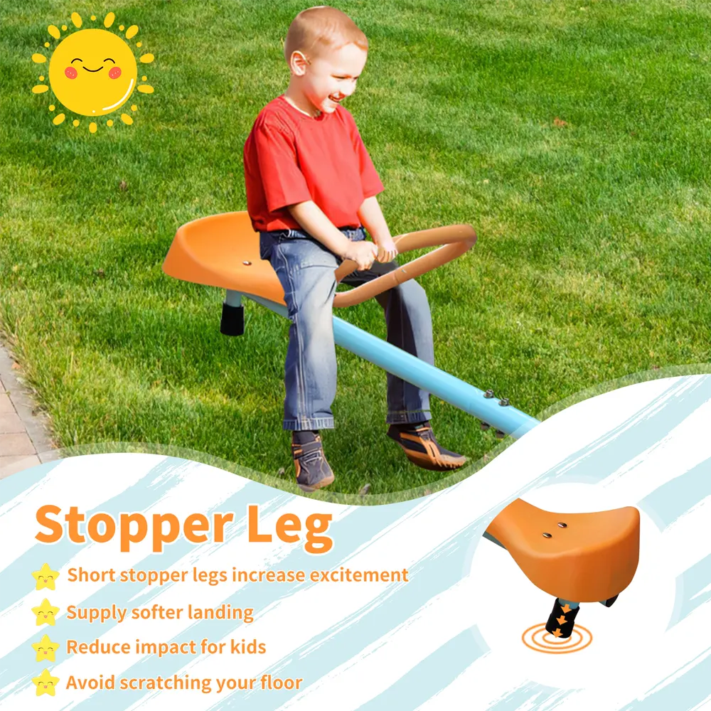Outdoor Spinning Teeter-Totter for Kids - Image 4