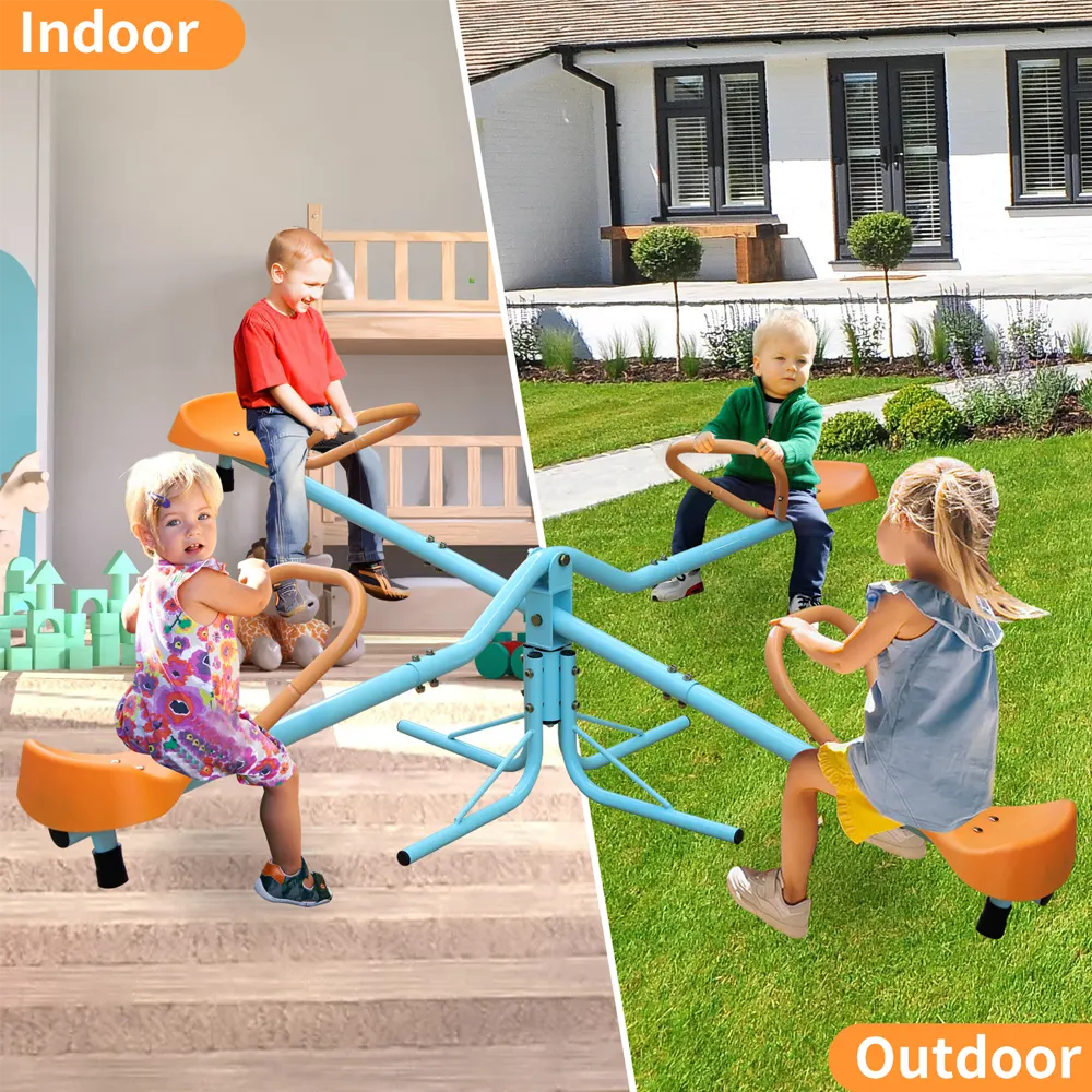 Outdoor Spinning Teeter-Totter for Kids - Image 6