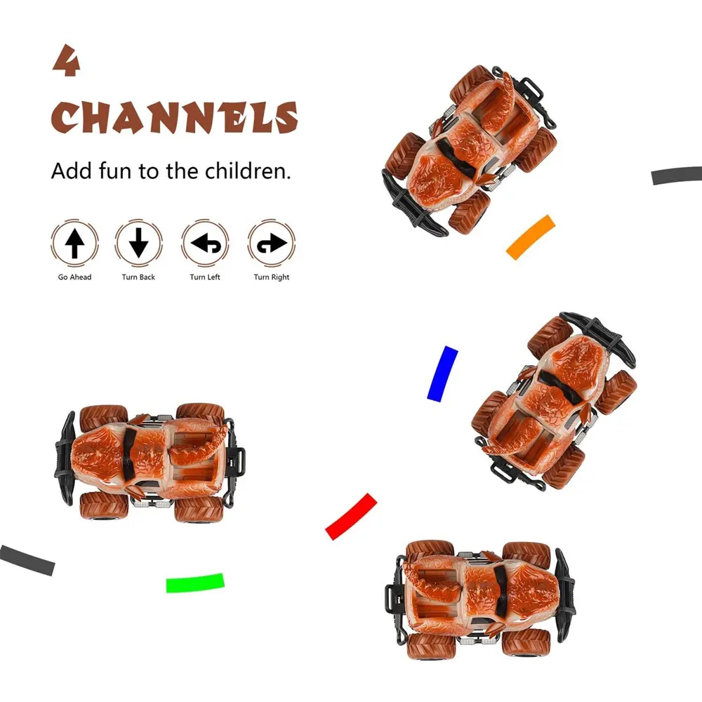 Dinosaur RC Monster Truck for Toddlers - Image 6