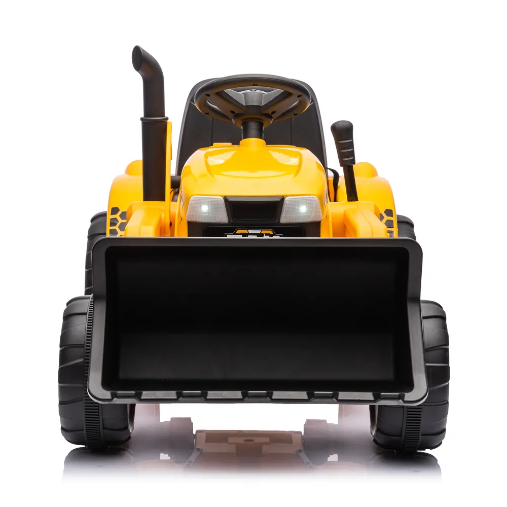12V Kids Ride-On Tractor with Front Loader - Image 8