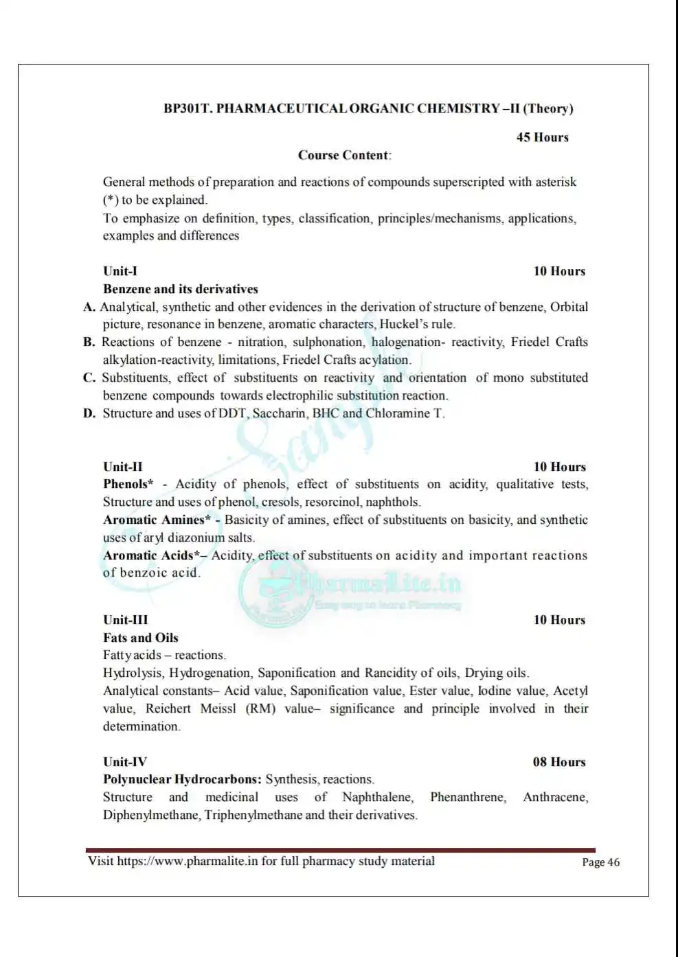 Carbonyl Compounds Pharmaceutical Organic Chemistry I 55 OFF
