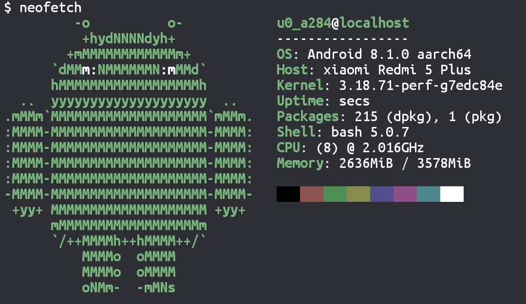 neofetch