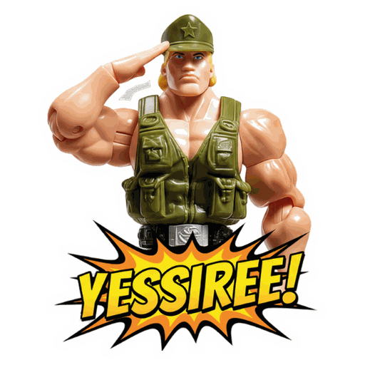 Yessiree sticker