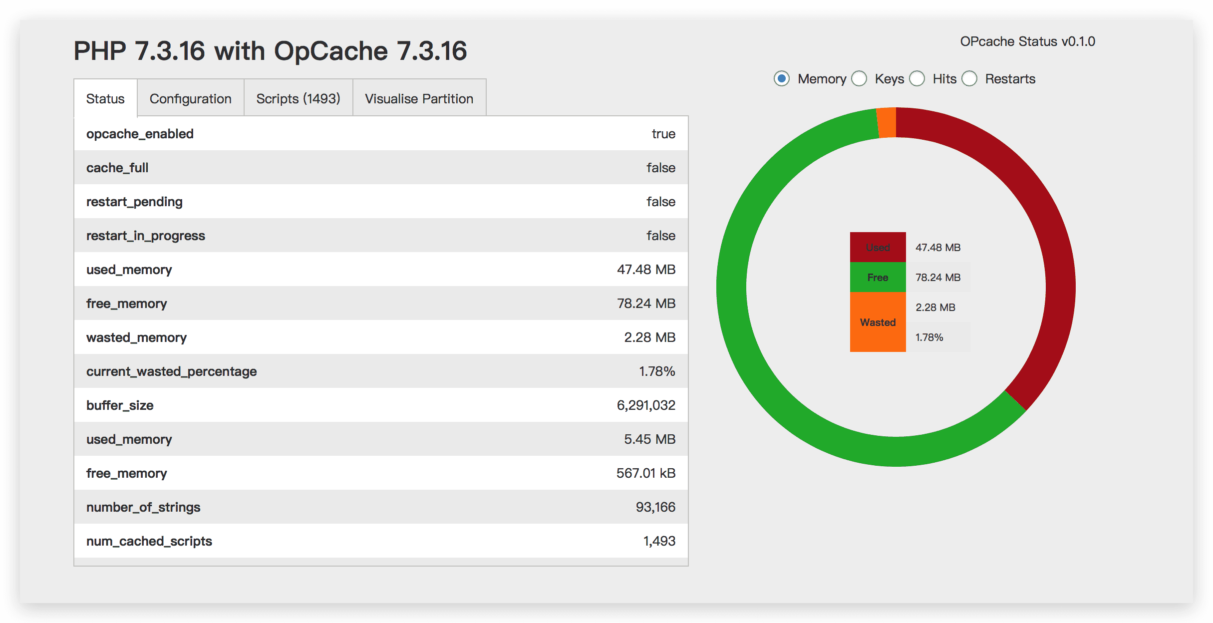 《Docker WordPress开启OpCache》