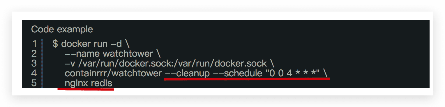 《watchtower docker-compose 的正确写法》