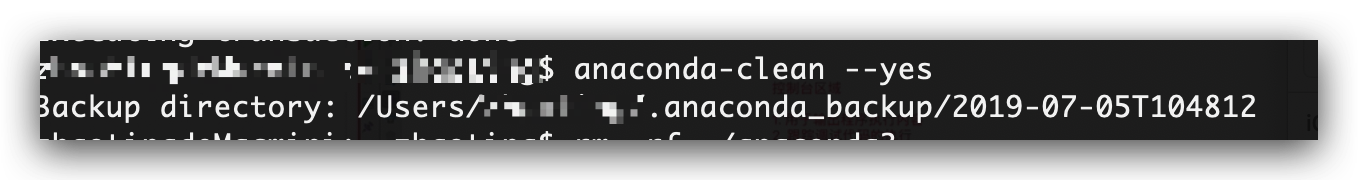 uninstall anaconda mac m1