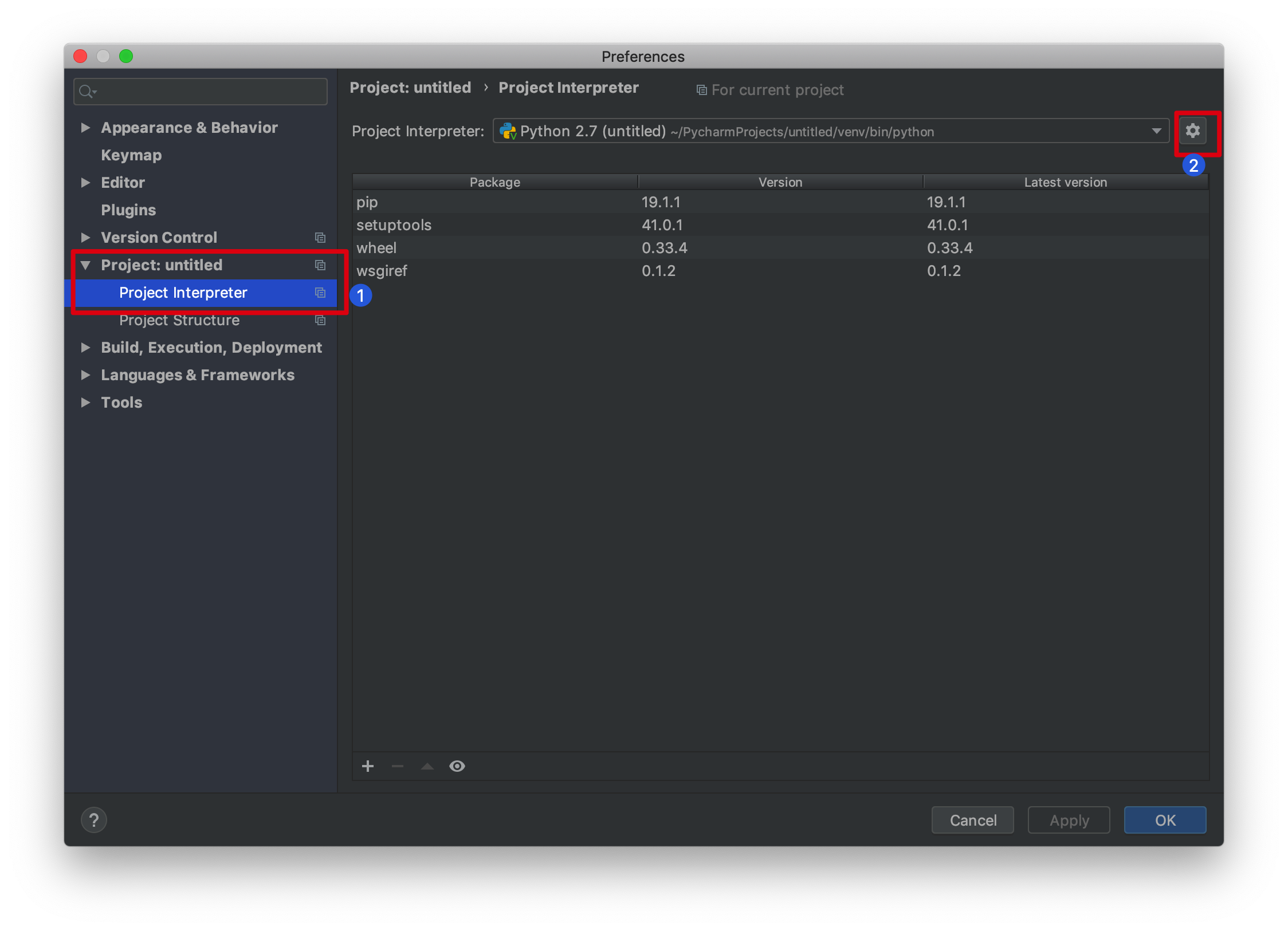 Pycharm не запускается mac os