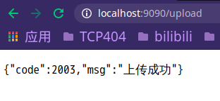 上传成功