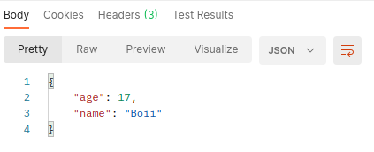 Json 结果