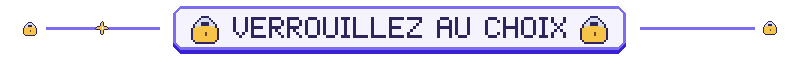 Verrouillez au Choix