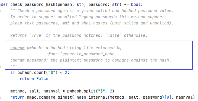generate_password_hash & check_password_hash - Tanxy
