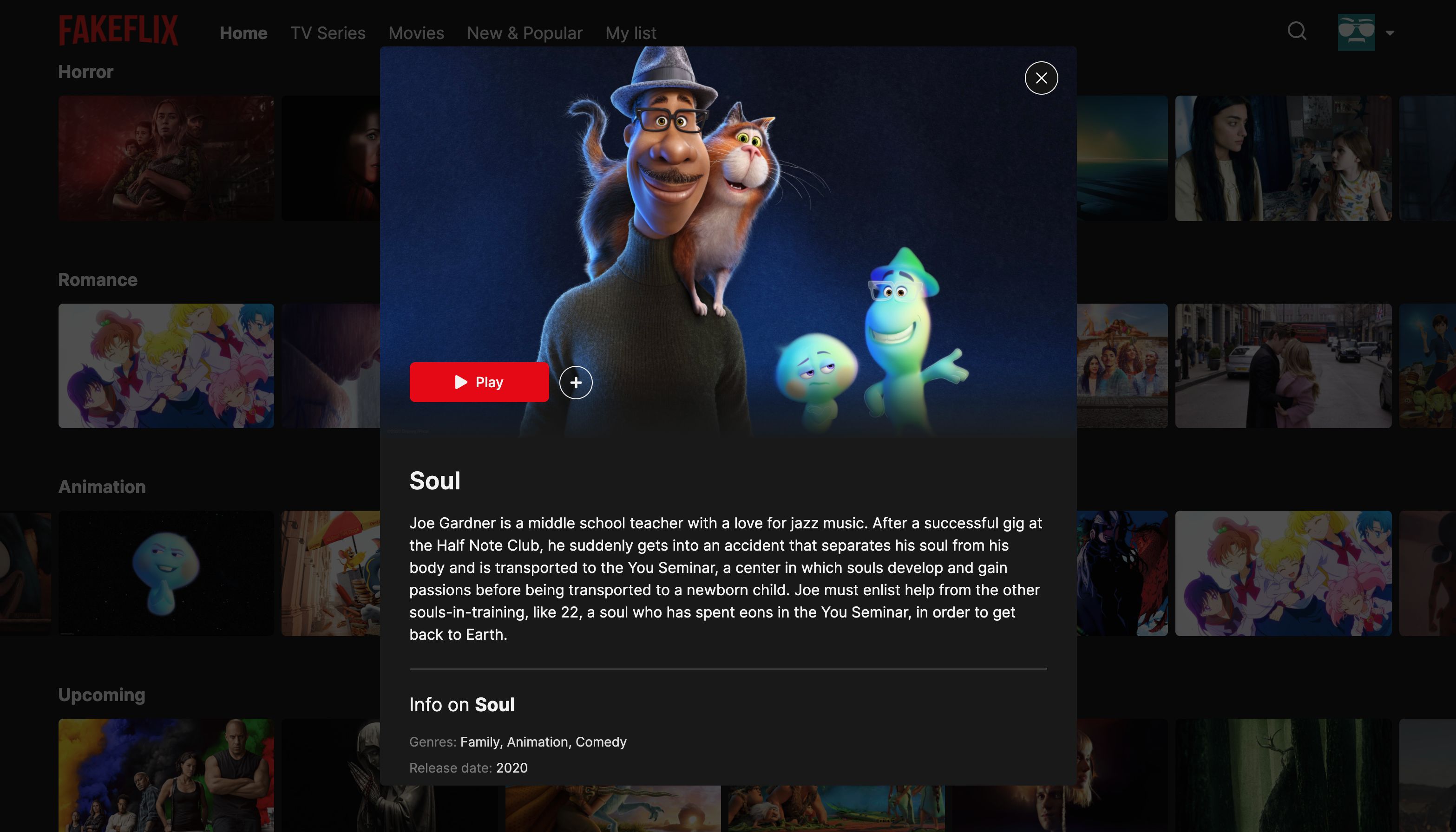 GitHub - marmitoTH/animeflix: Responsive Netflix front end clone