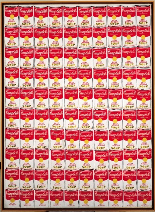 沃霍尔《100 个罐头》很符合我对现代艺术的想象